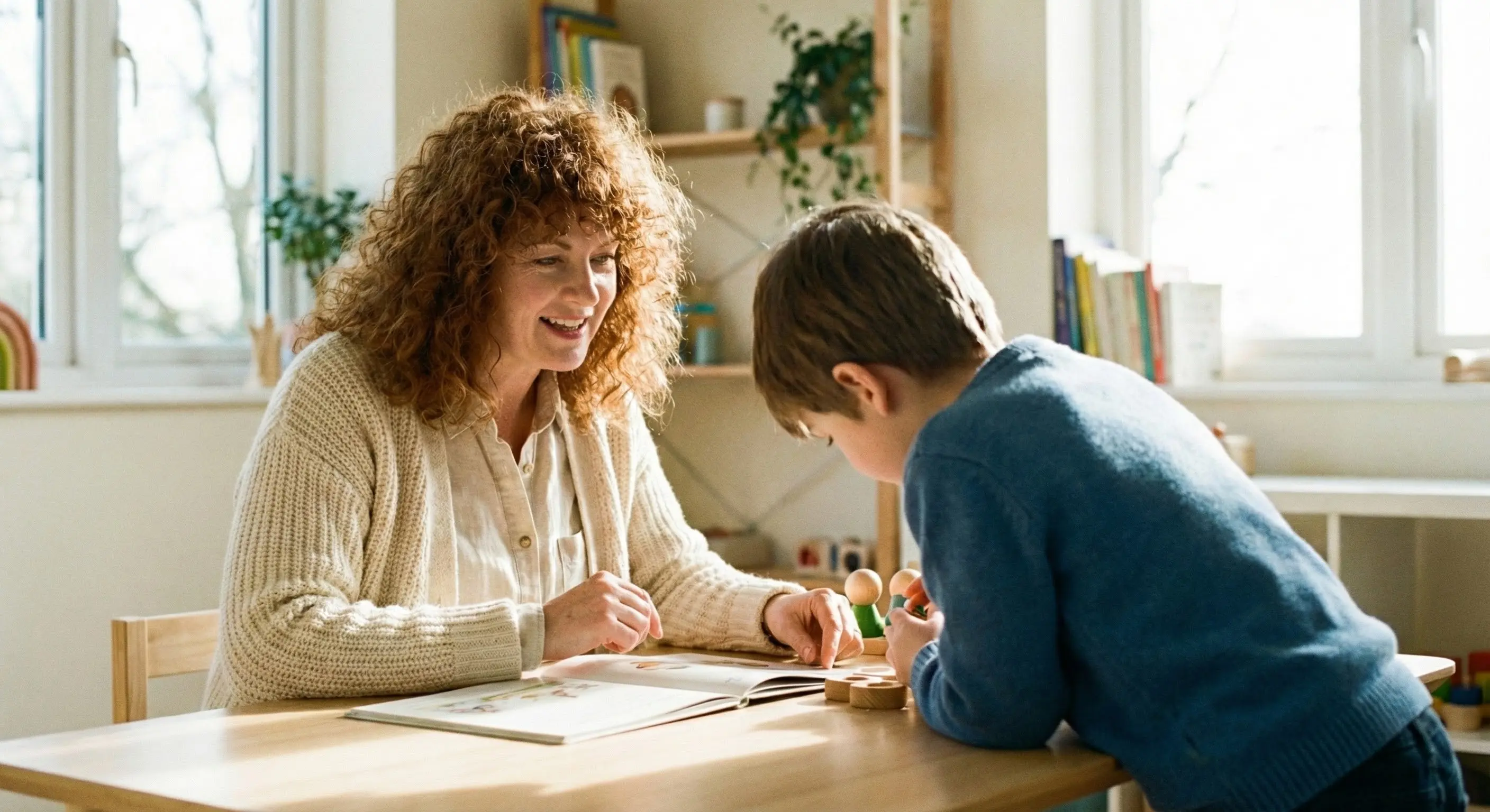 Sophie Hochberger bei der Arbeit